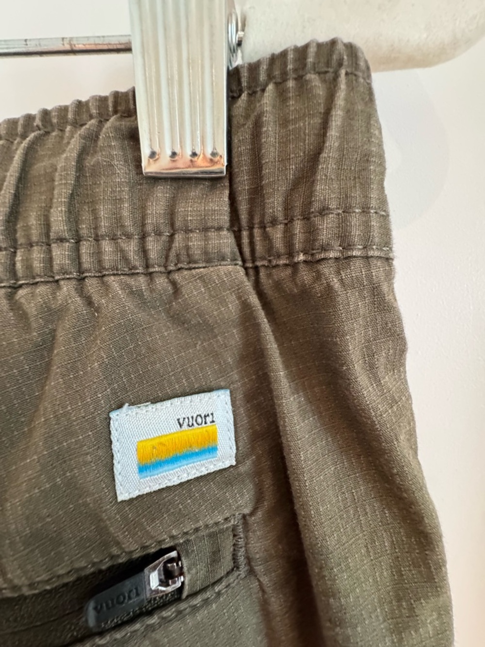Vuori Olive Green Cargo Pants - Picture 7 of 7